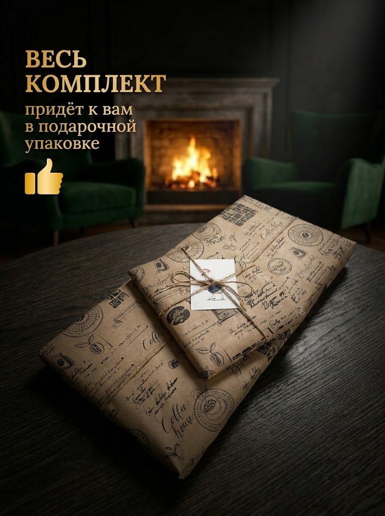 Шахматный подарок в атмосферной упаковочной композиции